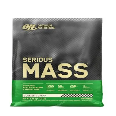 On serious mass cookies & cream 5450 g, Optimum Nutrition