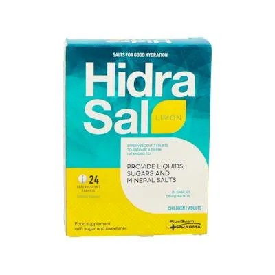 Hidrasal limone 24 compresse effervescenti, Plusquam