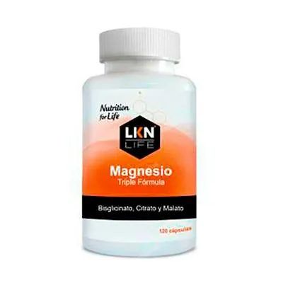 Magnesio triple fórmula 120 cápsulas, Lkn