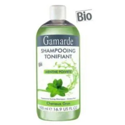 Champú tonificante menta (grasa) BIO 500 ml, Gamarde