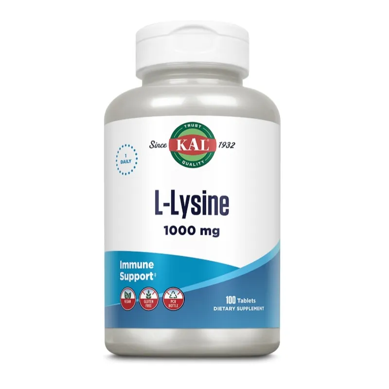 L-lysine 1000 mg 100 comprimidos, Kal