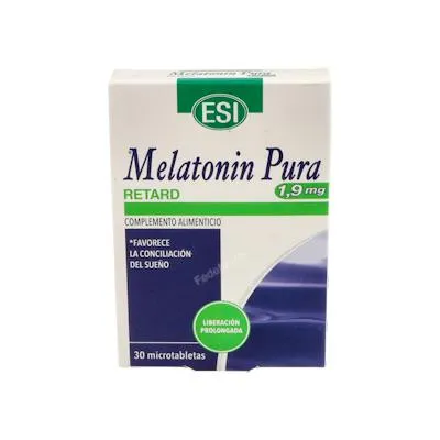Melatonin retard pura 1,9 mg 30microtabletas, Trepatdiet-esi