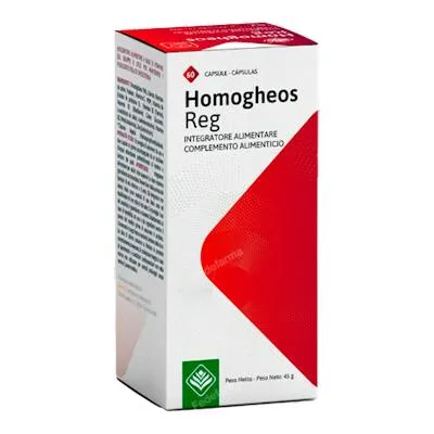 Homogheos reg 750 mg 60 cápsulas, Gheos