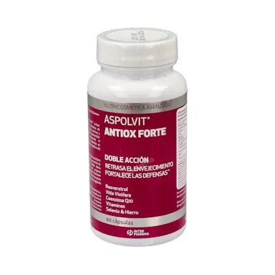 Aspolvit antioxidante 60 cápsulas, Interpharma