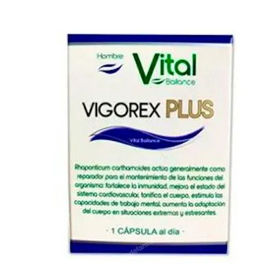 Vigorex plus 30 cápsulas, Vital Ballance