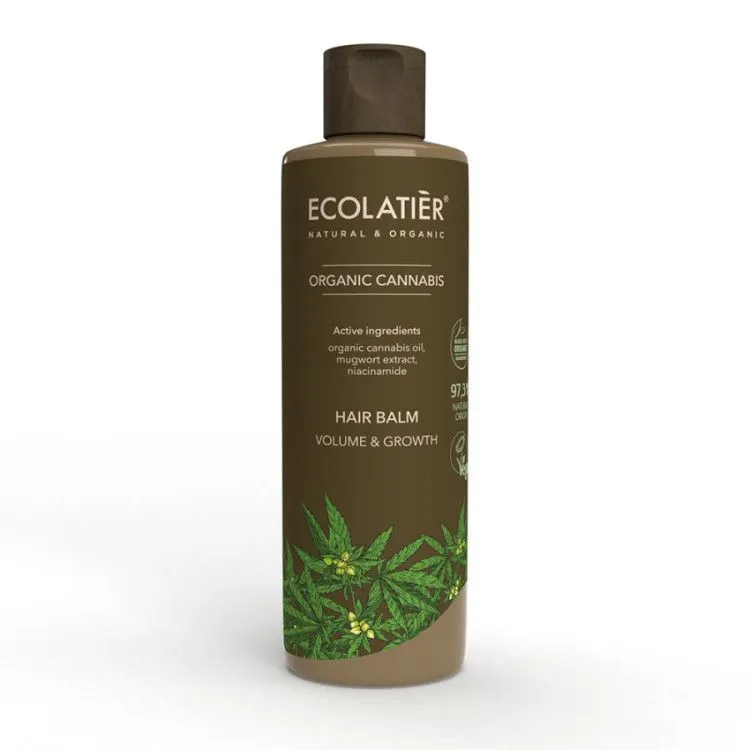 Bálsamo Capilar Volumen y Crecimiento Cannabis BIO, Ecolatier