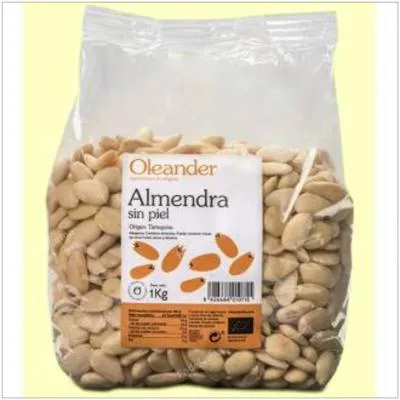 Almendra cruda repelada 1 kg, Oleander