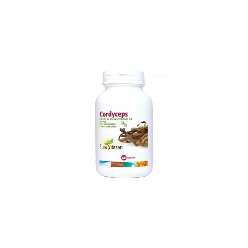 Cordyceps 500 mg sura vit 60 cápsulas, Sura Vitasan