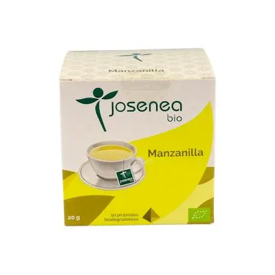 Manzanilla ensobradas BIO 10 pirámides, Josenea