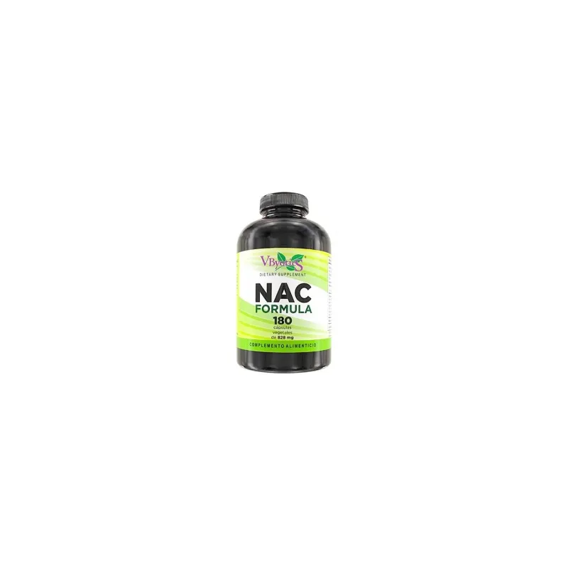 NAC formule n-acétyl cystéine 180 capsules, Vbyotics