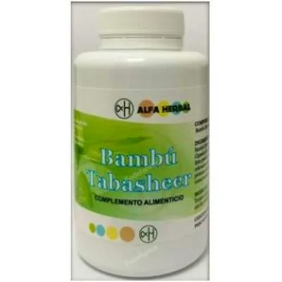 Bambu tabasheer 200 cápsulas, Alfa Herbal