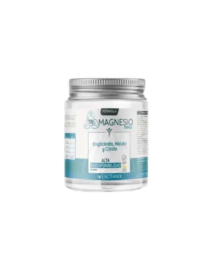 Triple magnesio polvo limón, Webotanix