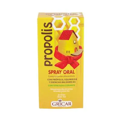 Própolis spray oral 15 ml, Gricar