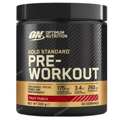 On gold standard pre workout fruit punch 300 g, Optimum Nutrition