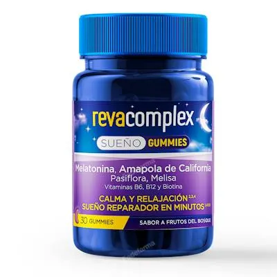Revacomplex sueño gummies 30 gominolas, Reva