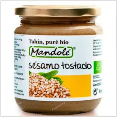 Puré de sésamo tostado BIO 675 g, Mandole