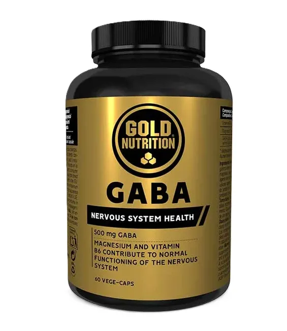 Goldnutrition gaba 60 cápsulas vegetales, Gold Nutrition