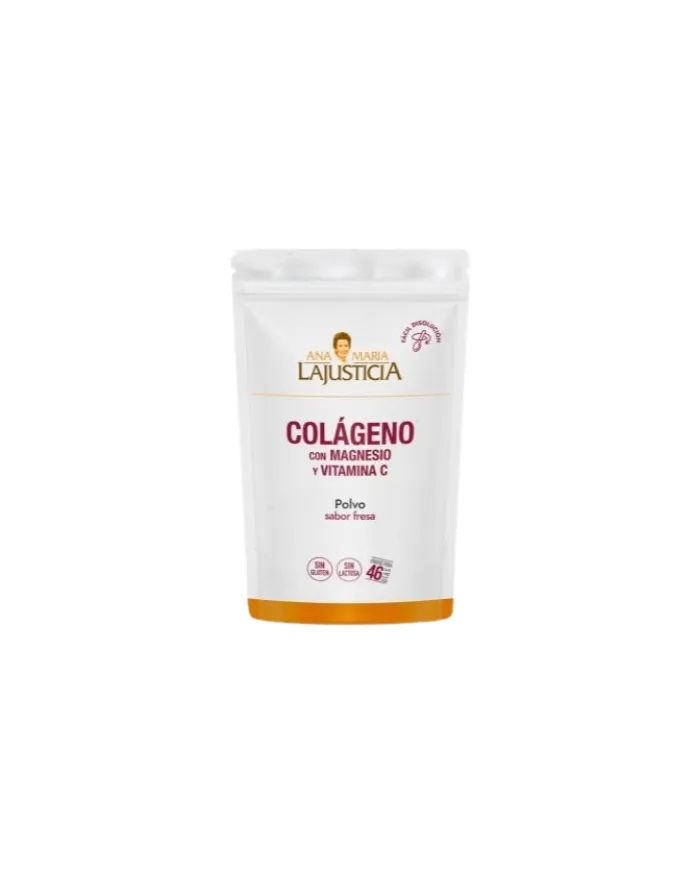 Colagénio+magnésio+vitamina C morango AMJ 350 g, Ana Maria Lajusticia