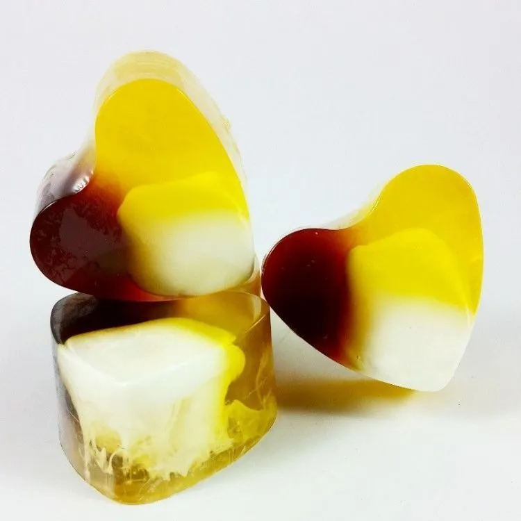 Jabón forma corazón Ciruela, Big Soap Factory