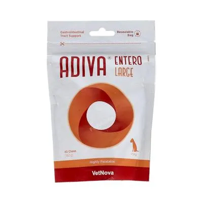 Adiva intero cane razze grandi 40 chews vet, Vetnova Vet