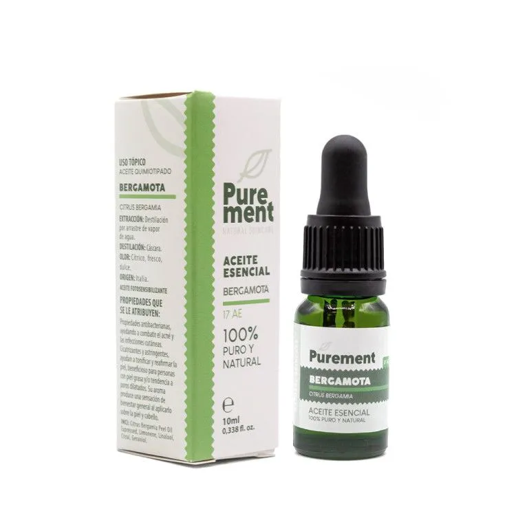 Huile essentielle de Bergamote 10 ml, Purement