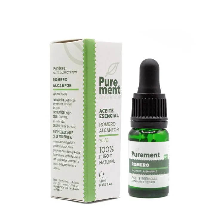 Huile essentielle de Romarin camphré 10 ml, Purement