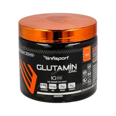 Glutamin + Zn Pulver 300 g, Infisport