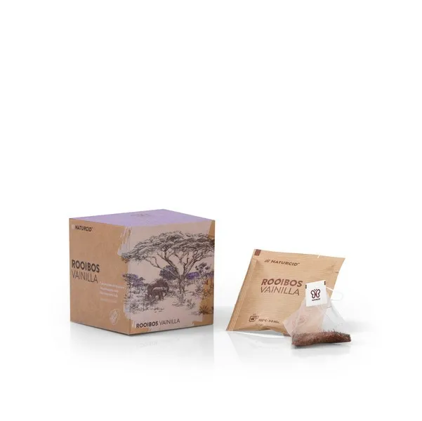Rooibos Vainilla pirámide BIO 20 g, Naturcid