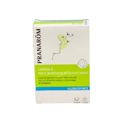 Pranarom P. acabado allergoforce confort ojos-nariz 30 cápsulas, Pranarom P.acabado