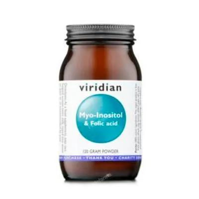 Myo-inositol con ácido fólico 120 g, Viridian