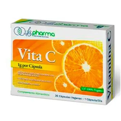 Vita C 30 cápsulas, Lb Pharma