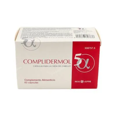 5 alfa 60 cápsulas, Complidermol