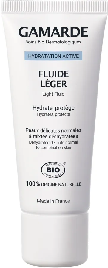 Fluido Hidratante Ligero BIO 40 ml, Gamarde