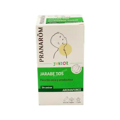 Pranarom P. acabado aromaforce xarope tosse júnior 20 saquetas, Pranarom P.acabado