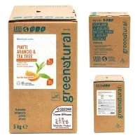 Detersivo per piatti Arancia e Albero del Tè BIO 5 kg, Greenatural