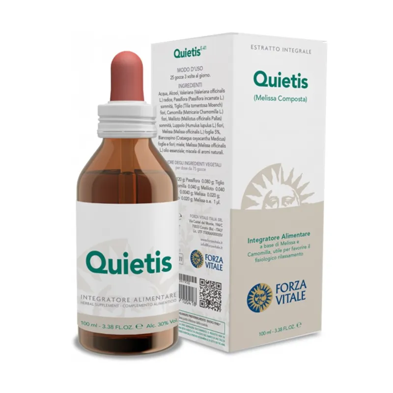 Quietis (composite lemon balm) jelly bell 100 ml, Forza Vitale