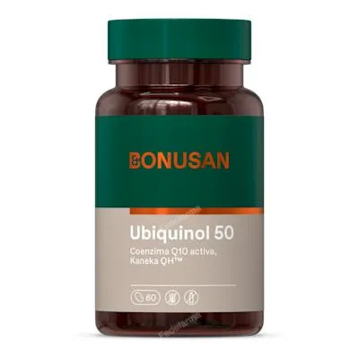 Ubiquinol 50 mg 60 cápsulas, Bonusan