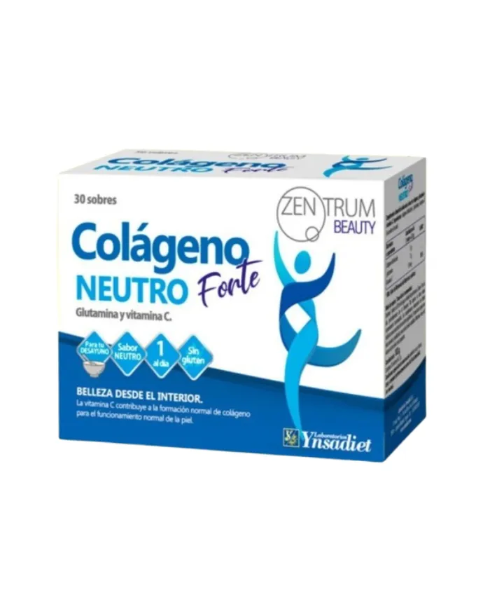 Colágeno neutro forte 30 sobres, Zentrum