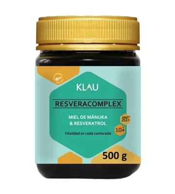 Miel de manuka resveracomplex 261 +10 500 gr, Klau