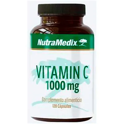 Vitamina C 1000 mg 120 cápsulas vegetales, Nutramedix