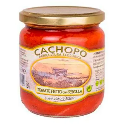 Tomate frito con cebolla BIO 370 ml, Cachopo