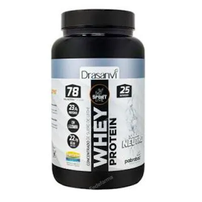 Whey protein concentrado neutro sport live 750 g, Drasanvi Sport Live