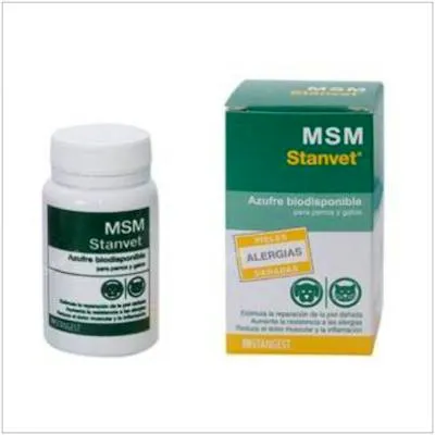 M. S. M. vet 60 comprimidos, Stangest Vet