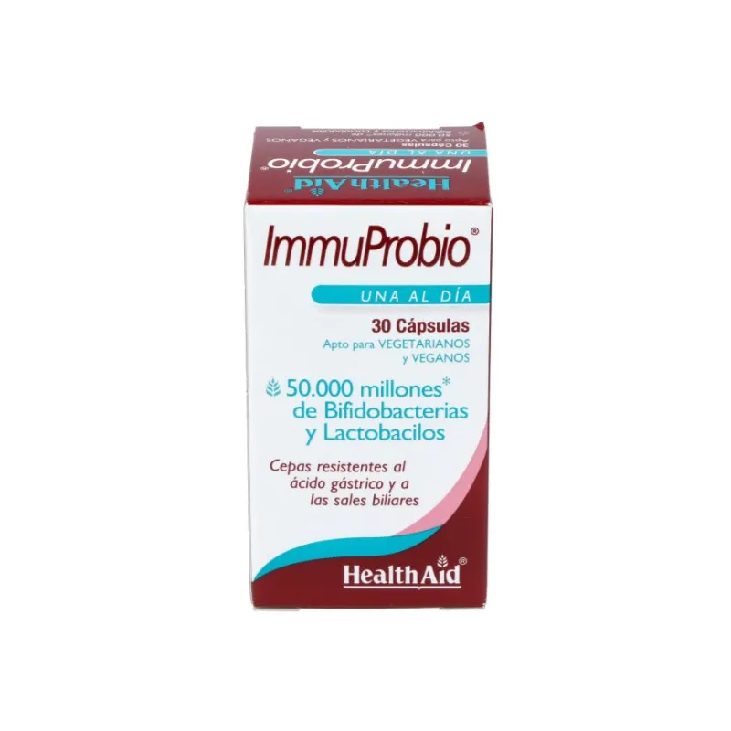 Inmuprobio 50.000 millones bifid 30 cápsulas, Health Aid
