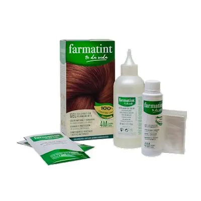 Gel 4M castaño caoba 135 ml, Farmatint