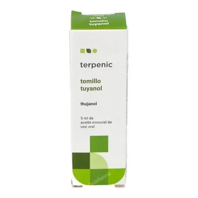 Aceite esencial de tomillo tuyanol alimentario 5 ml, Terpenic
