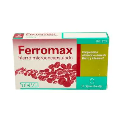Ferromax 30 cápsulas, Ferromax