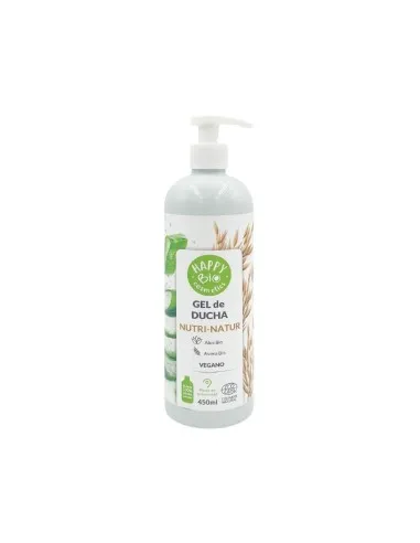Gel ducha nutri-natur avena & aloe vera happybio BIO, Happy Bio
