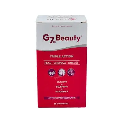 G7 beauty 60 comprimés, Silicium