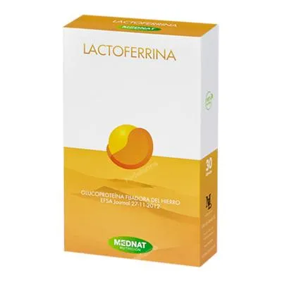 Lactoferrina 90 cápsulas, Mednat